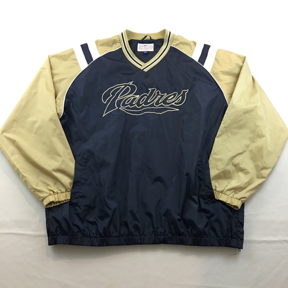 mlb pullover windbreaker